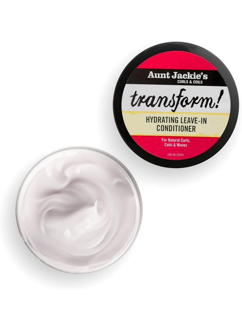 Aunt Jackie's Aunt Jackie’s Transform Leave-In Conditioner 426g for Dry and Damaged Hair, Moisture & Strengthening Care - Image 4